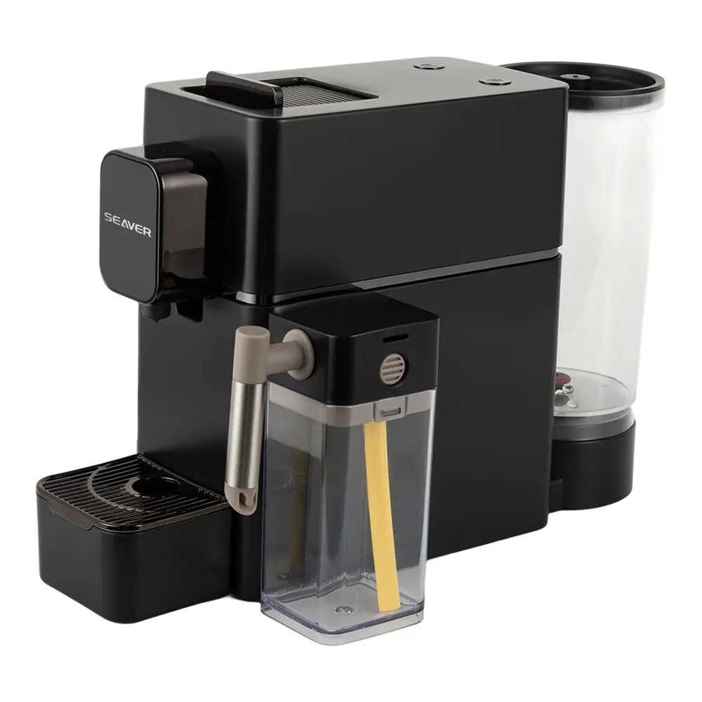 Kapselkaffetrakter med melkeskummer Kapselkaffetrakter med melkeskummer